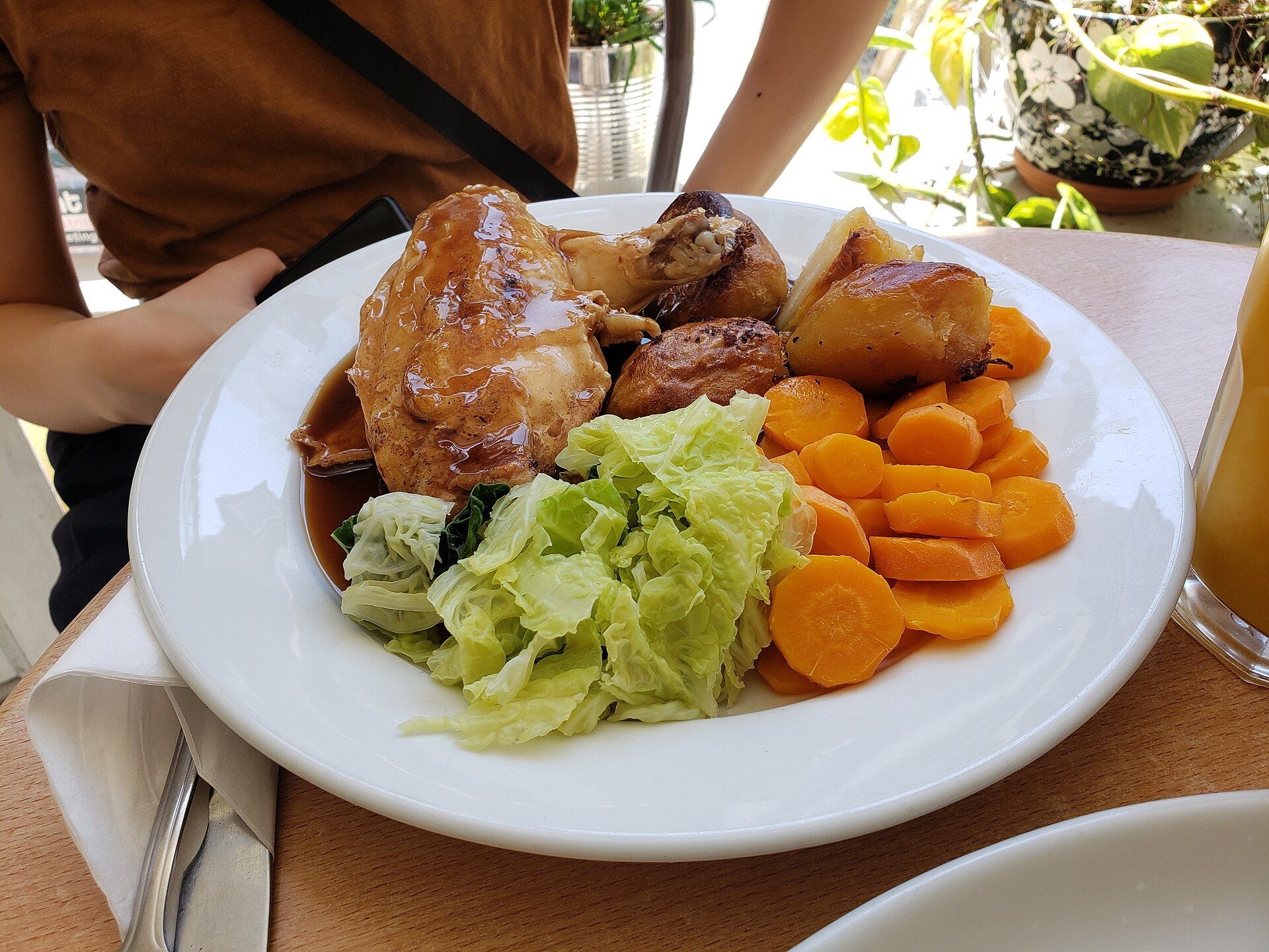 Chicken Abendplan about